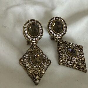 Gorgeous Heidi Daus Earrings Vintage & Rare